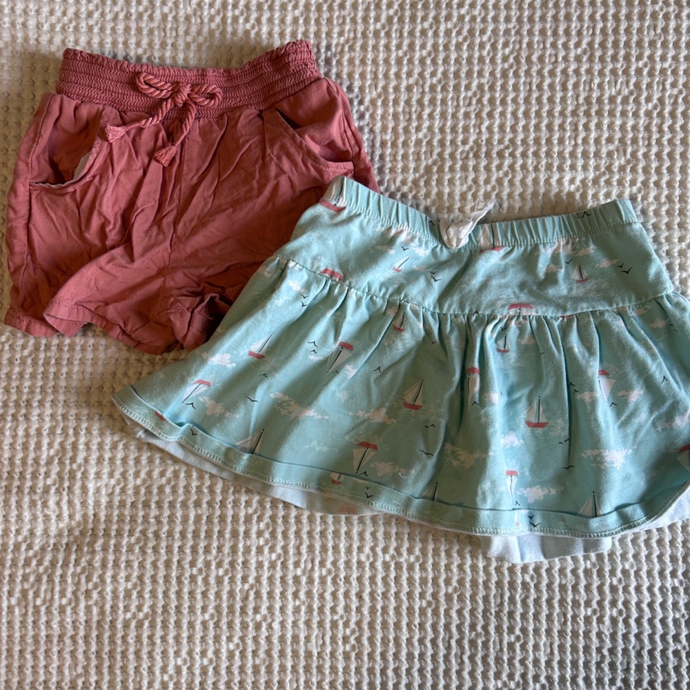 4T shorts and skirt bundle